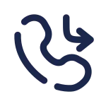 Call Dropped Rounded SVG Icon